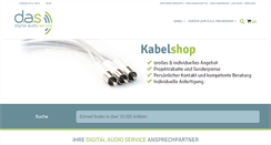 Desktop Screenshot of das-kabel.com